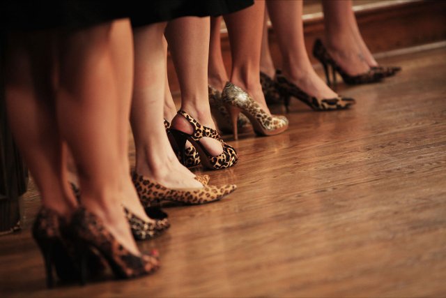 animal print, heels, bridesmaids, nashville, wedding